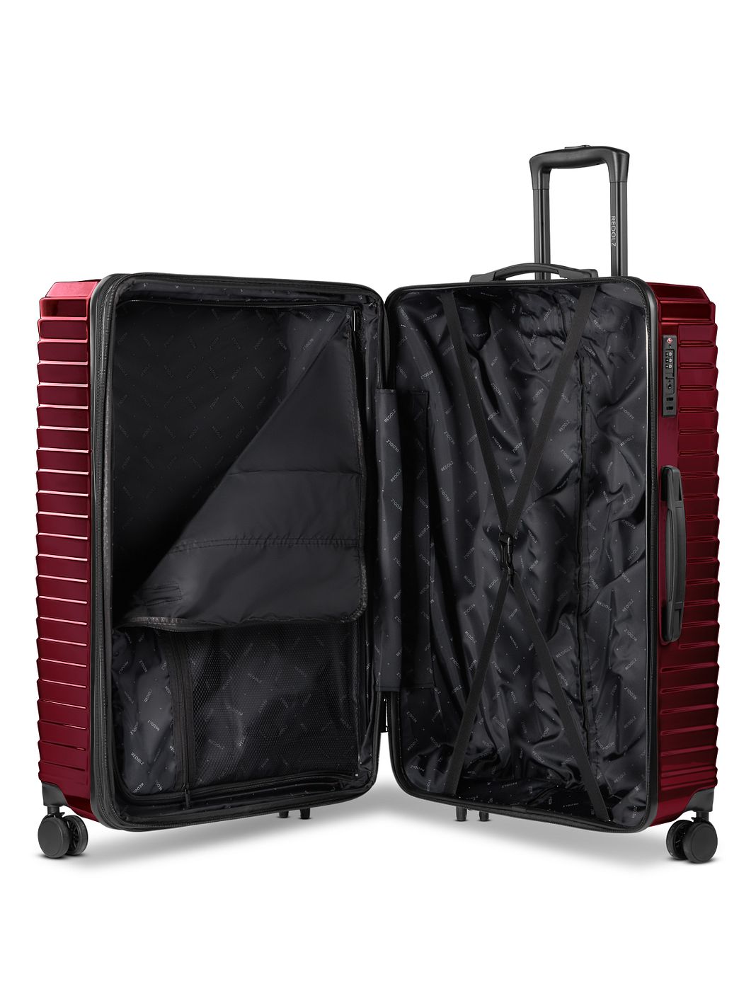 Redolz Essentials 18 4-hjulig Resväskeset 3-delad med expansionsveck