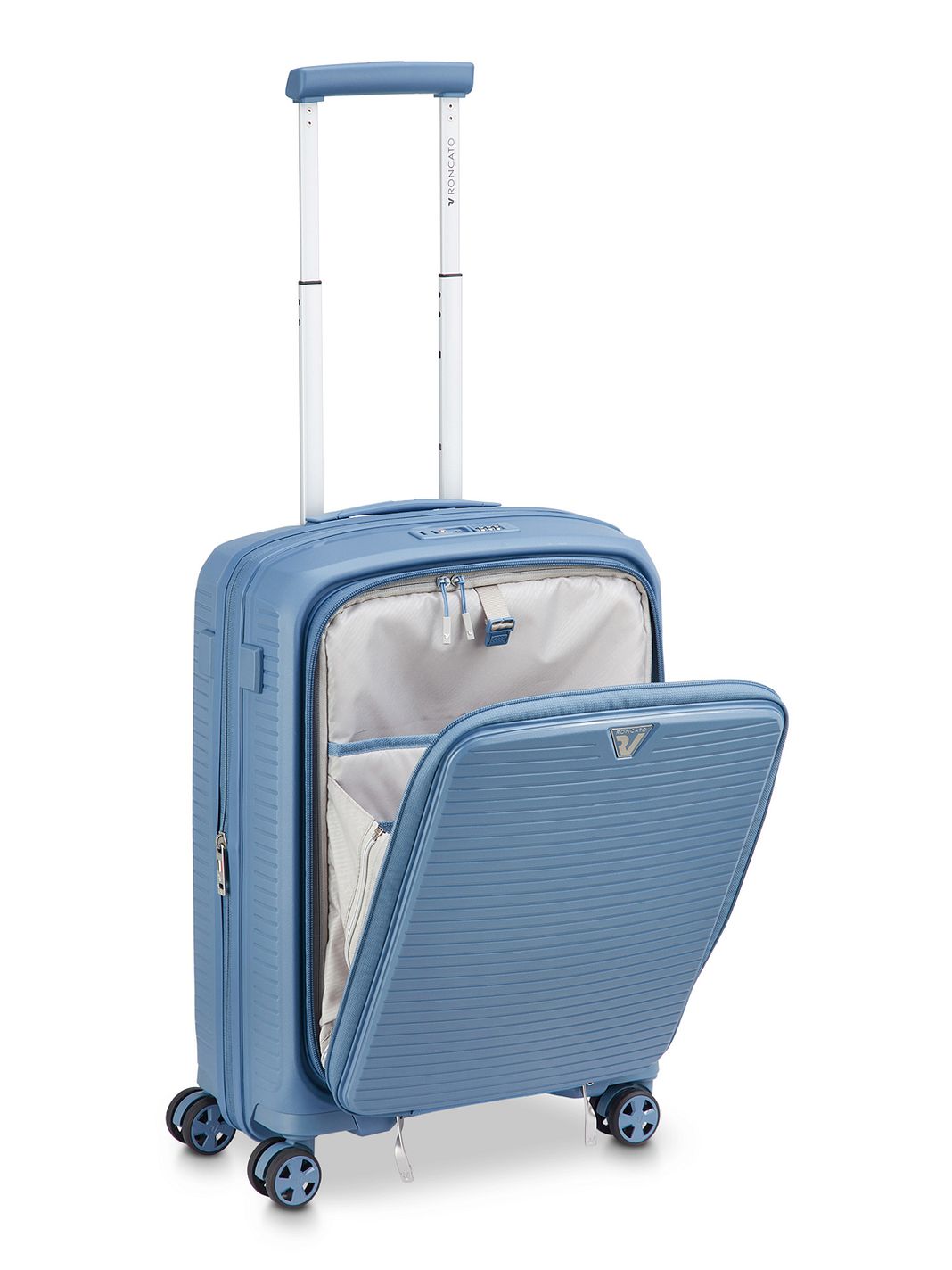 Roncato Arcade DLX 4 ruedas Maleta de cabina 55 cm Compartimento para el portátil Con asa expansible