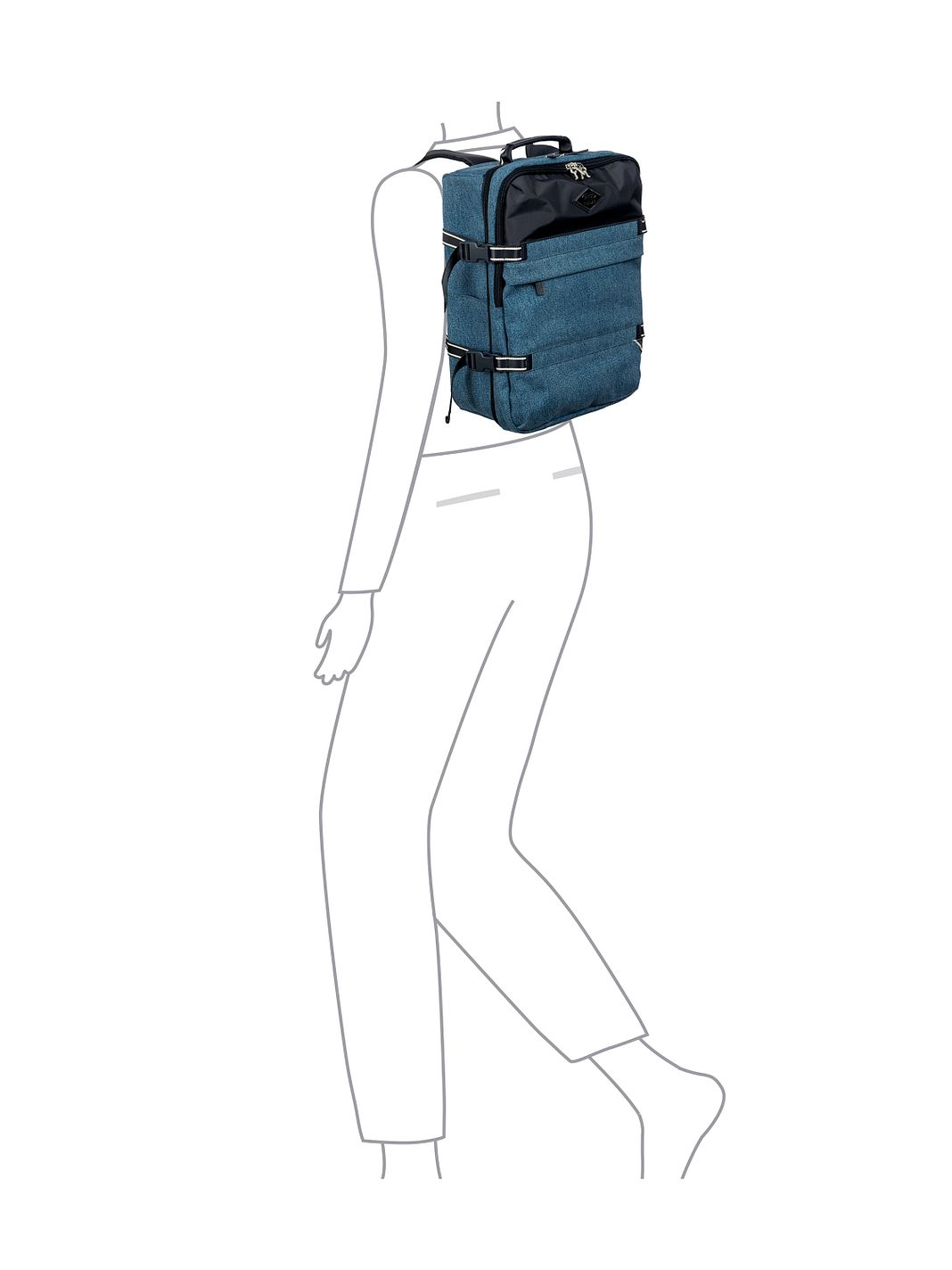 Bric's Bric's  x Replay Zaino da lavoro 42 cm Vano porta PC