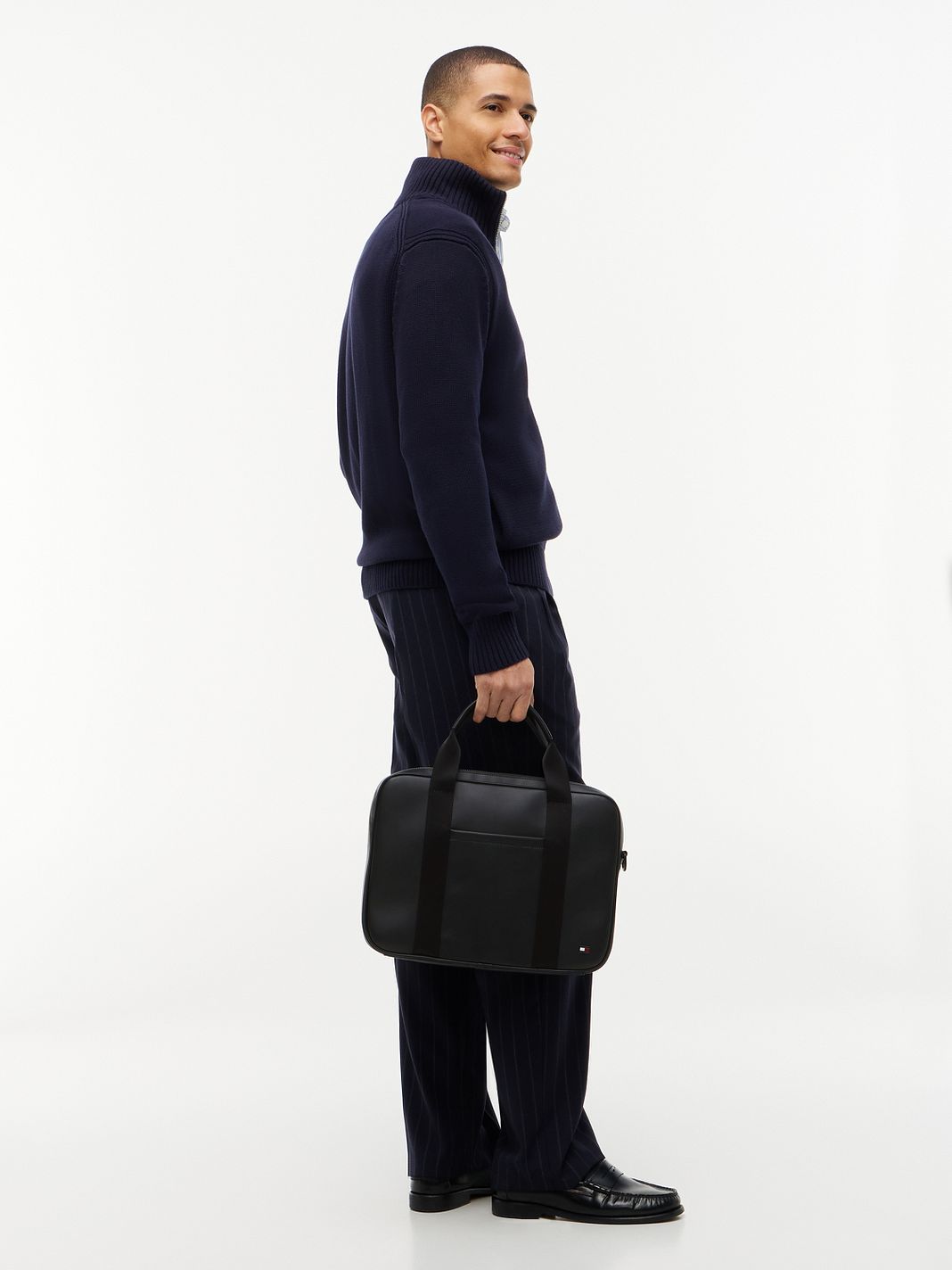 Tommy Hilfiger TH Foundation Cartella 38 cm Vano porta PC Tommy Hilfiger TH Foundation Cartella 38 cm Vano porta PC