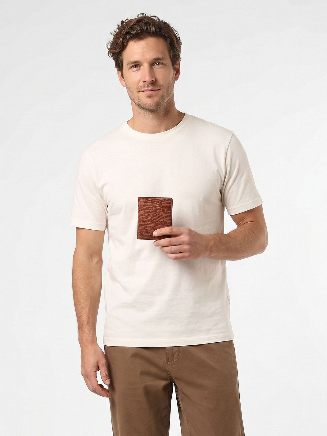 Esquire Bison Cartera Bloqueo RFID Piel natural 8.5 cm