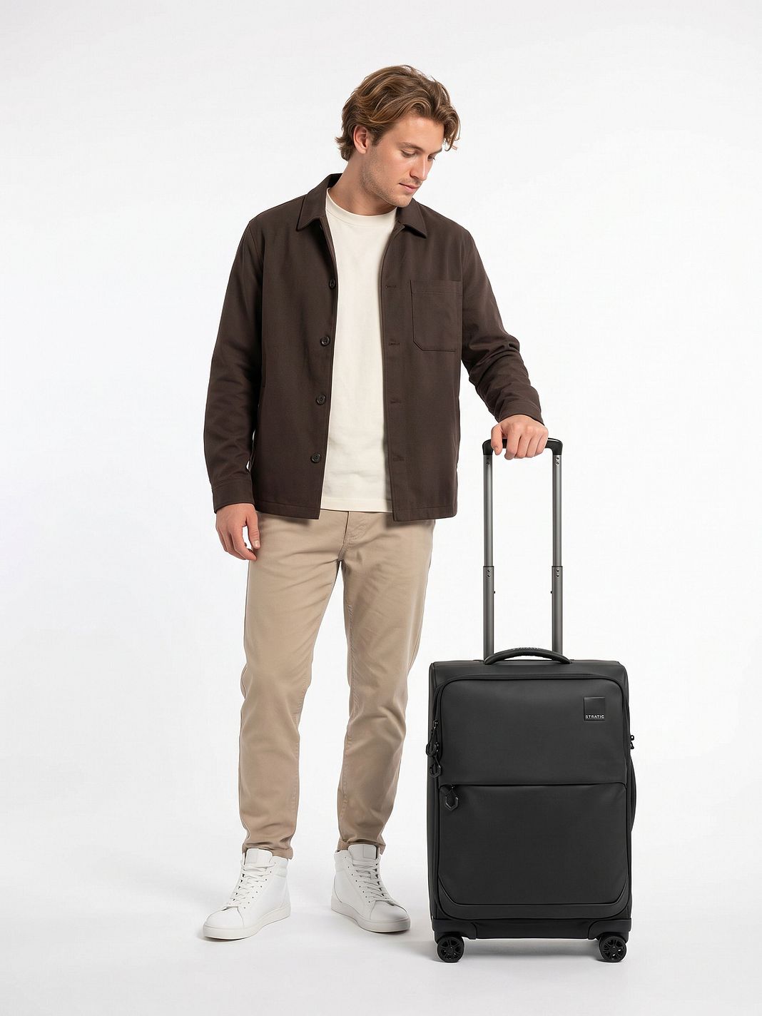 Stratic Vibe 4 ruedas Maleta de cabina S 54 cm Stratic Vibe 4 ruedas Maleta de cabina S 54 cm