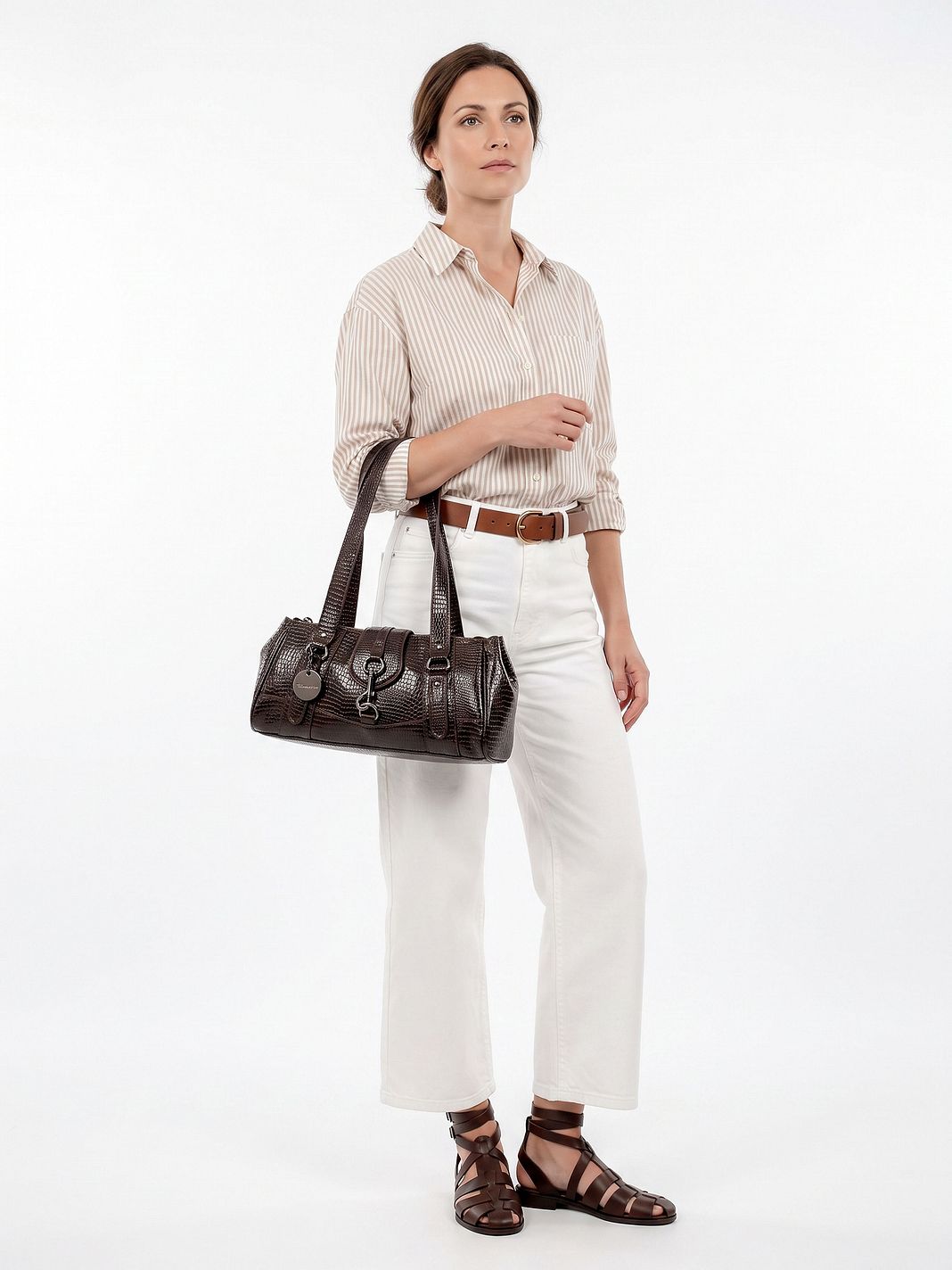 Tamaris TAS Marina Bolso para hombre Piel natural 34 cm