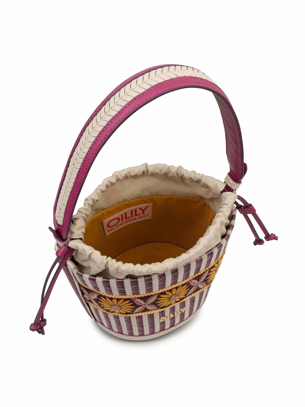 Oilily Metallic Stripe Bucket bag 19 cm Oilily Metallic Stripe Bucket bag 19 cm