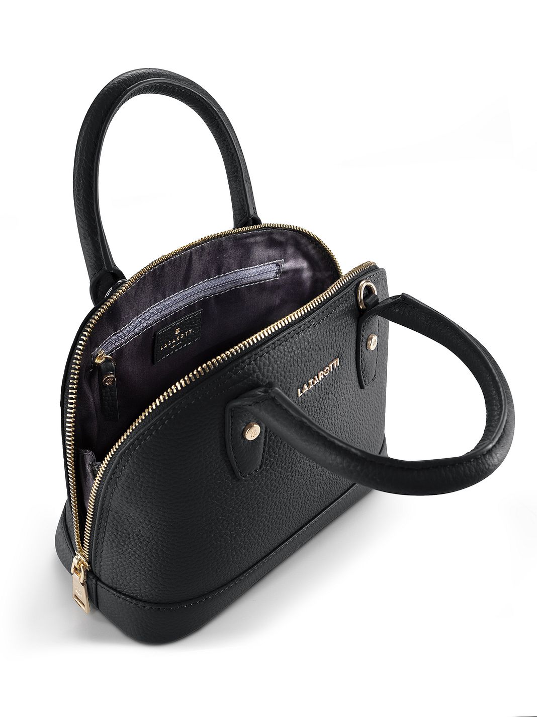 Lazarotti Borsetta a tracolla in pelle di Bologna, 24 cm