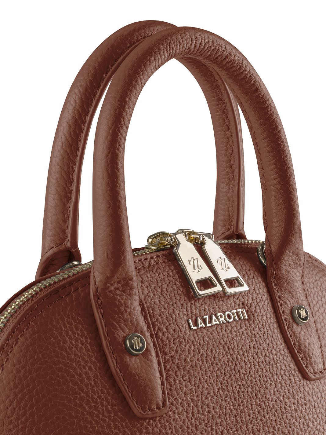 Lazarotti Borsetta a tracolla in pelle di Bologna, 24 cm