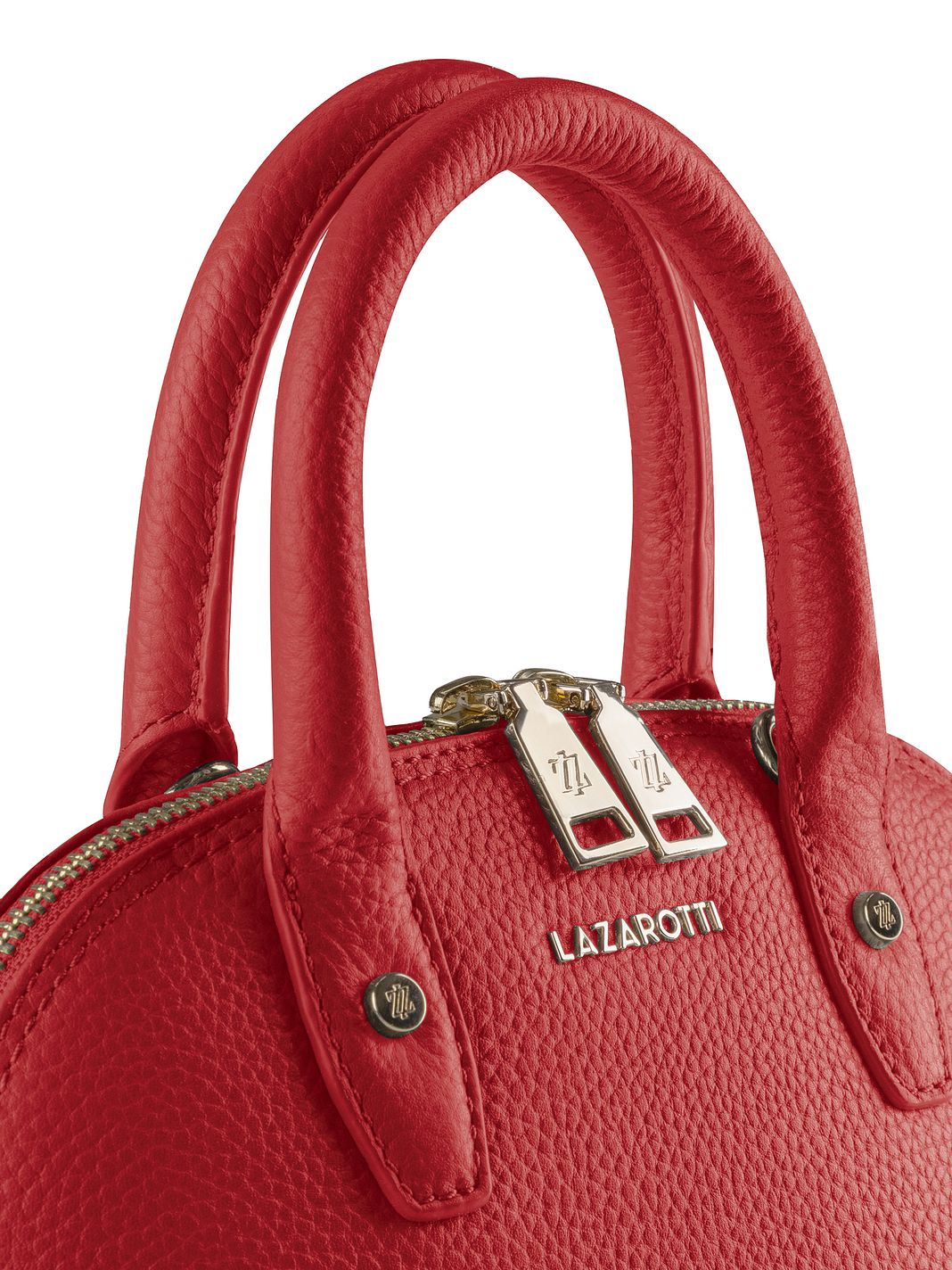 Lazarotti Borsetta a tracolla in pelle di Bologna, 24 cm
