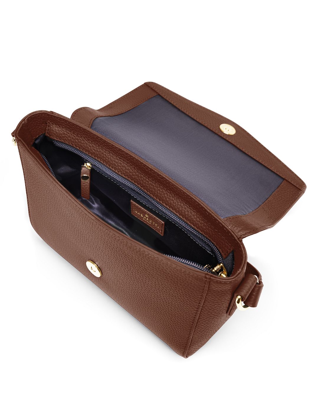 Lazarotti Bolsa de hombro de piel «Bologna» de 22 cm Lazarotti Bolsa de hombro de piel «Bologna» de 22 cm