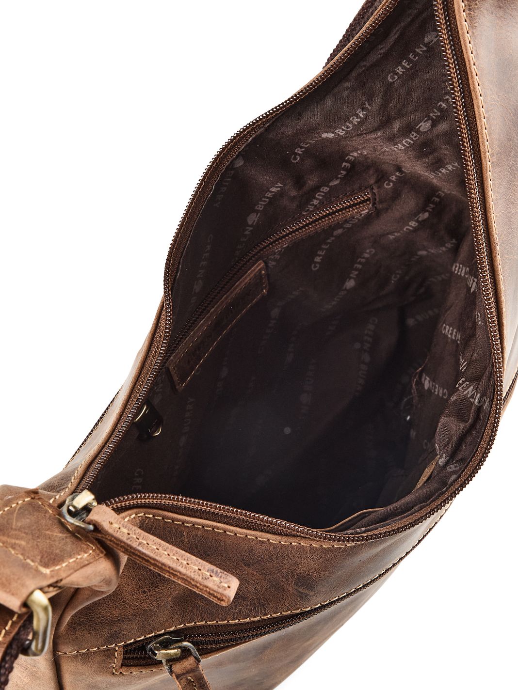 Greenburry Vintage Bolso bandolera Piel natural 31 cm Greenburry Vintage Bolso bandolera Piel natural 31 cm