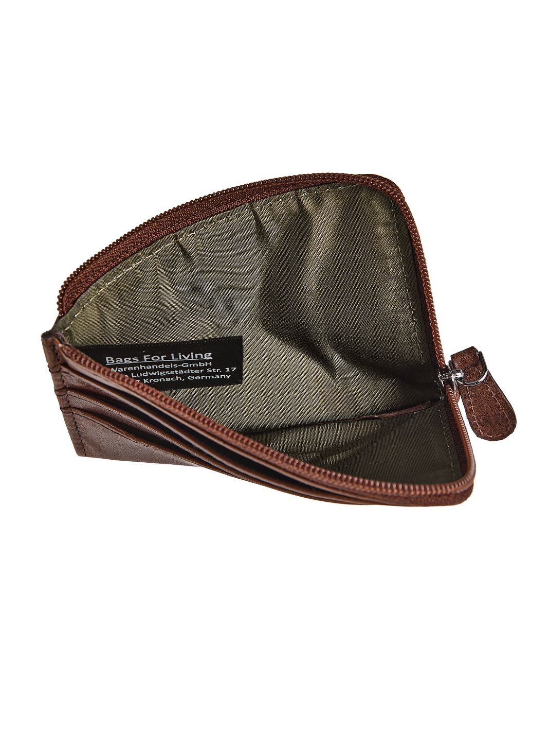 Greenburry Newport Korttikotelo RFID-suoja Nahka 10.5 cm