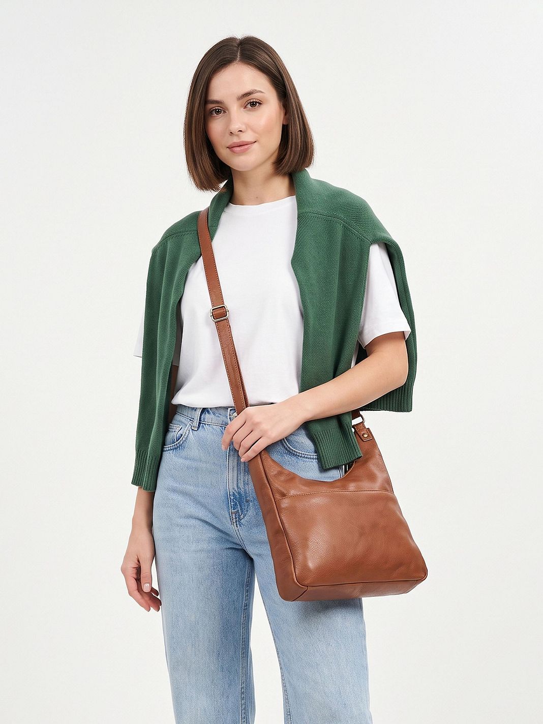 Greenburry Colombiana Crossbody-laukku Nahka 29 cm