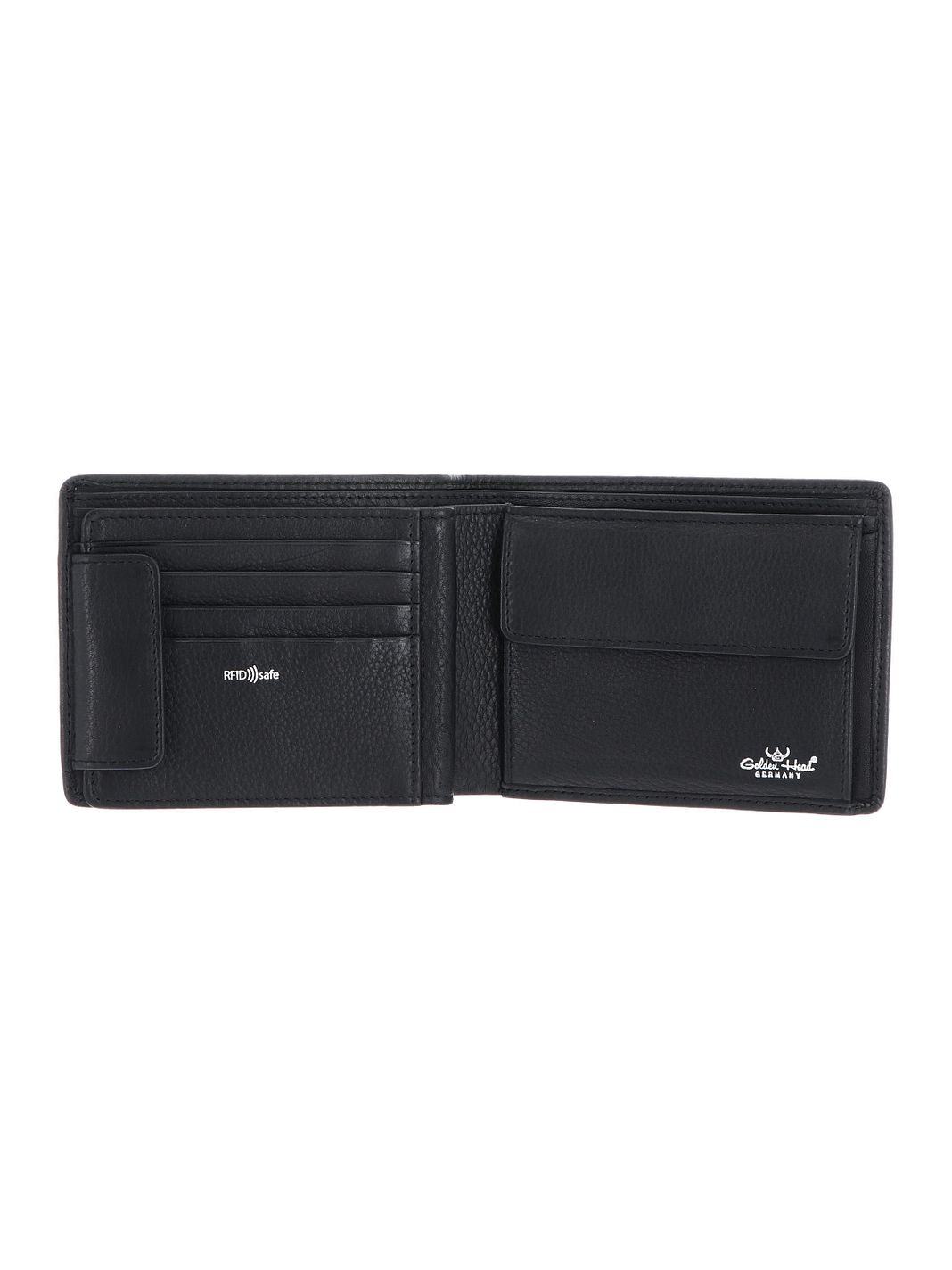 Golden Head Capri Portafoglio Protezione RFID Vera Pelle 12.5 cm Golden Head Capri Portafoglio Protezione RFID Vera Pelle 12.5 cm
