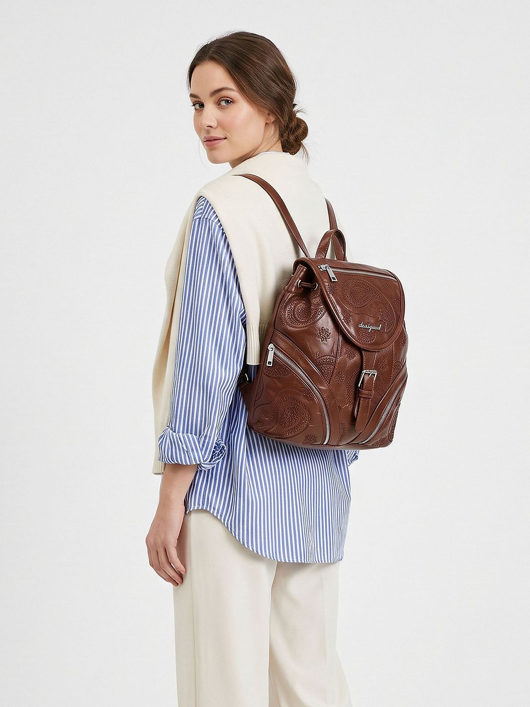 Desigual Siroco Tula Bolsos mochila 29 cm