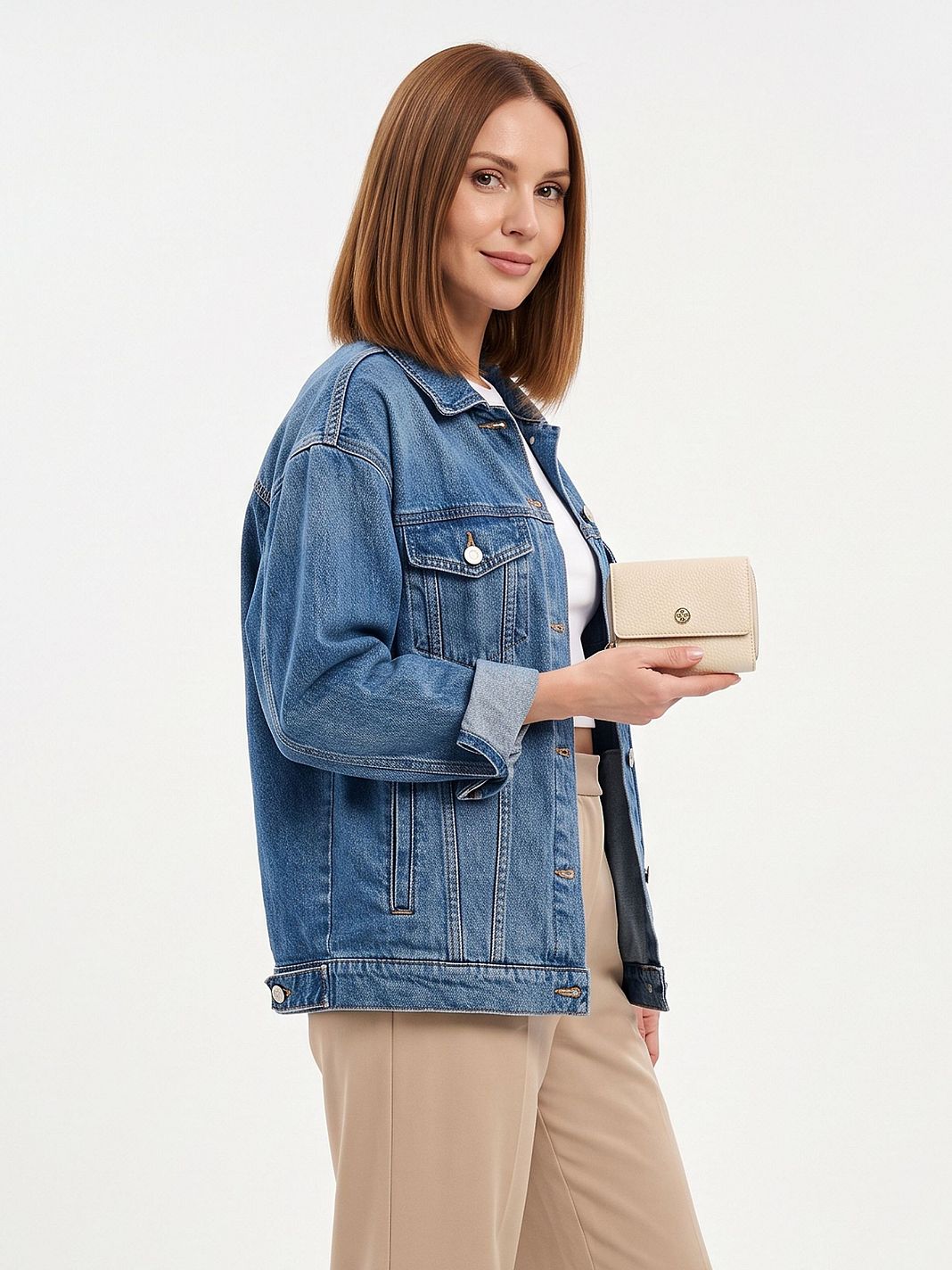 Esquire Alexandria Lompakko RFID-suoja Nahka 10 cm