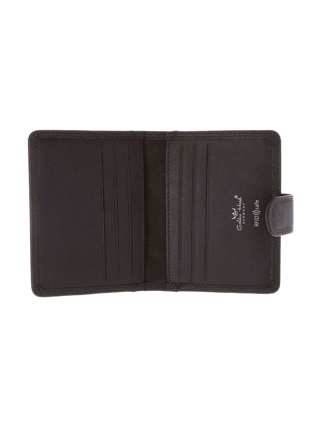Golden Head Polo Custodia per carta di credito Protezione RFID Vera Pelle 8 cm Golden Head Polo Custodia per carta di credito Protezione RFID Vera Pelle 8 cm