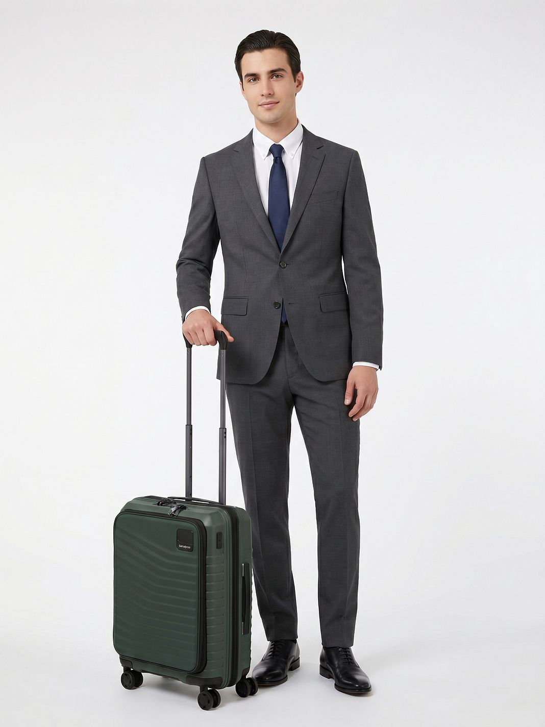 Samsonite Intuo 4 ruote Trolley cabina 55 cm Vano porta PC espandibile Samsonite Intuo 4 ruote Trolley cabina 55 cm Vano porta PC espandibile