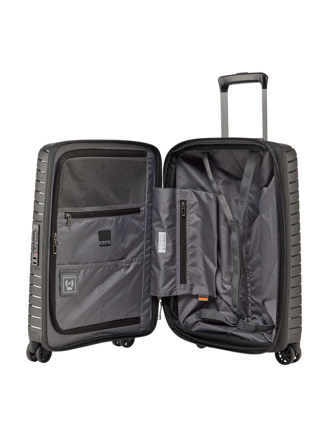 Stratic Novium 4 ruote Trolley cabina S 55 cm espandibile Stratic Novium 4 ruote Trolley cabina S 55 cm espandibile