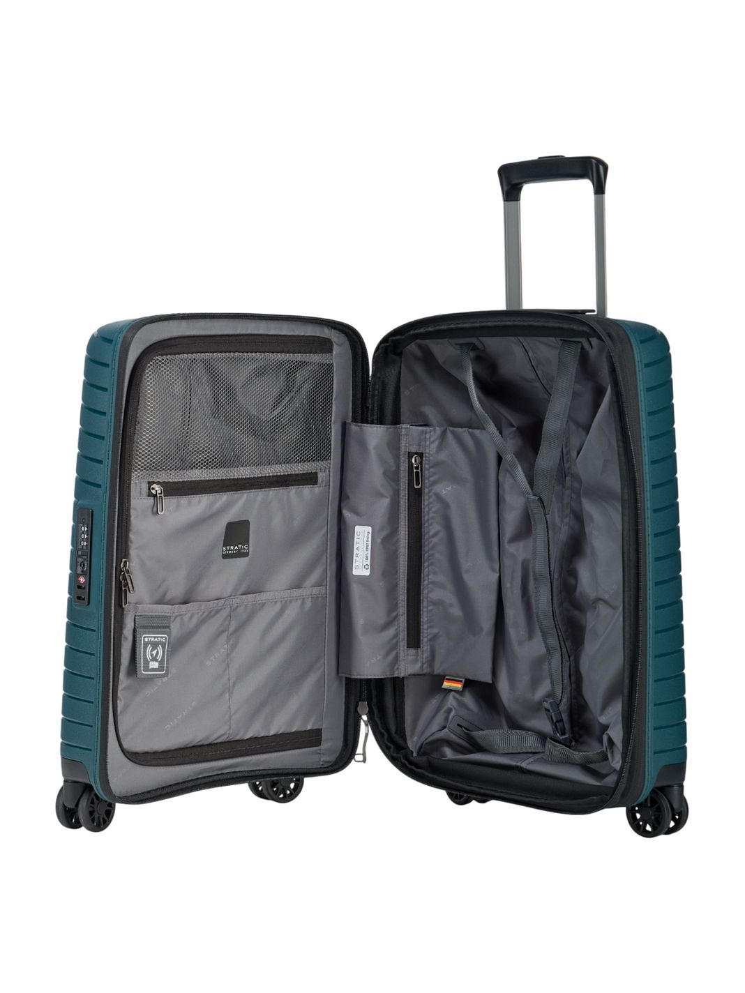 Stratic Novium 4 ruote Trolley cabina S 55 cm espandibile Stratic Novium 4 ruote Trolley cabina S 55 cm espandibile