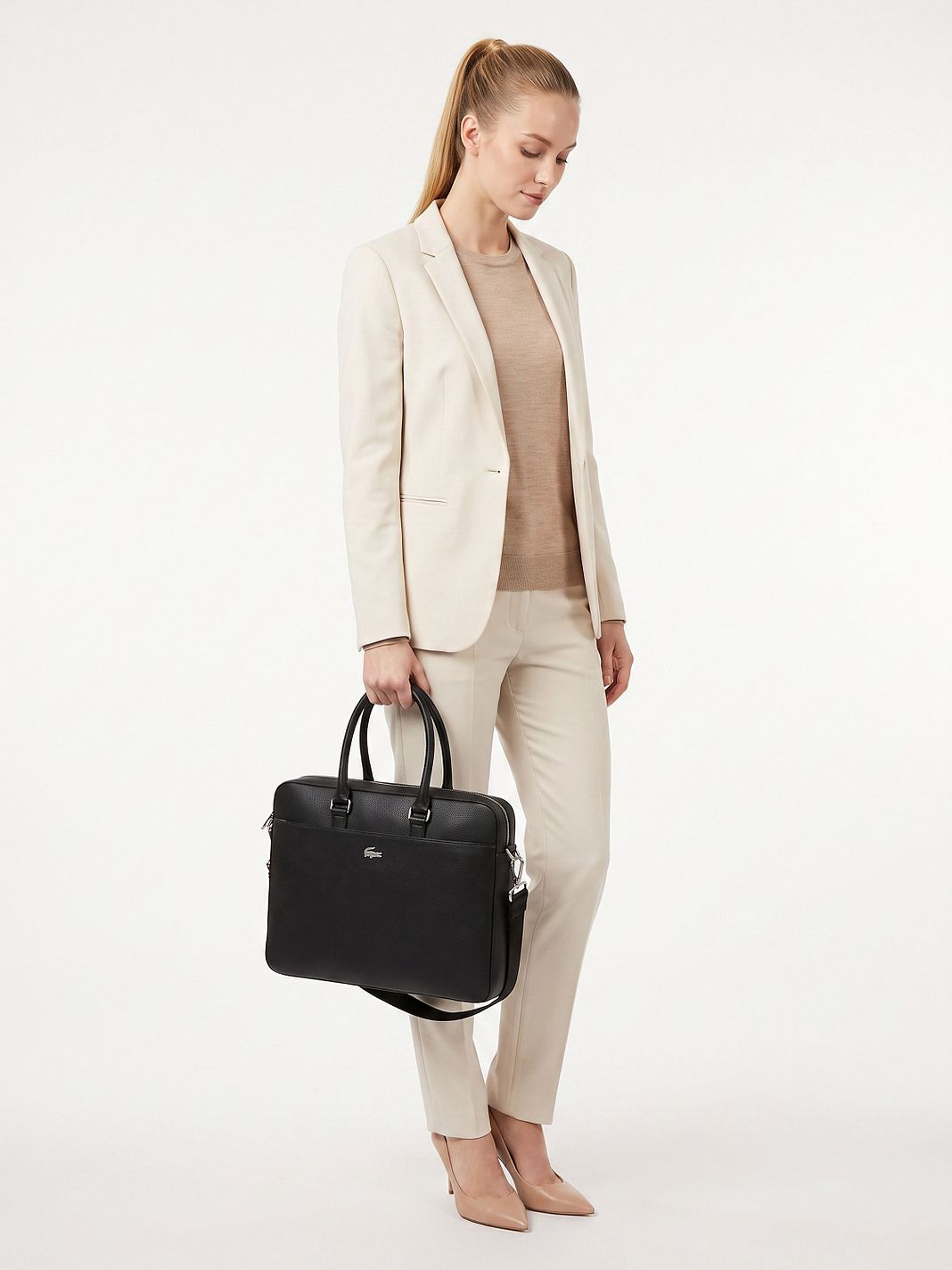 Lacoste Business Portfölj 39 cm Laptopfack Lacoste Business Portfölj 39 cm Laptopfack