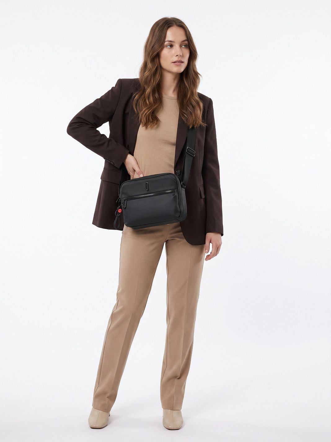 Hedgren Loop Borsa a tracolla Protezione RFID 28 cm