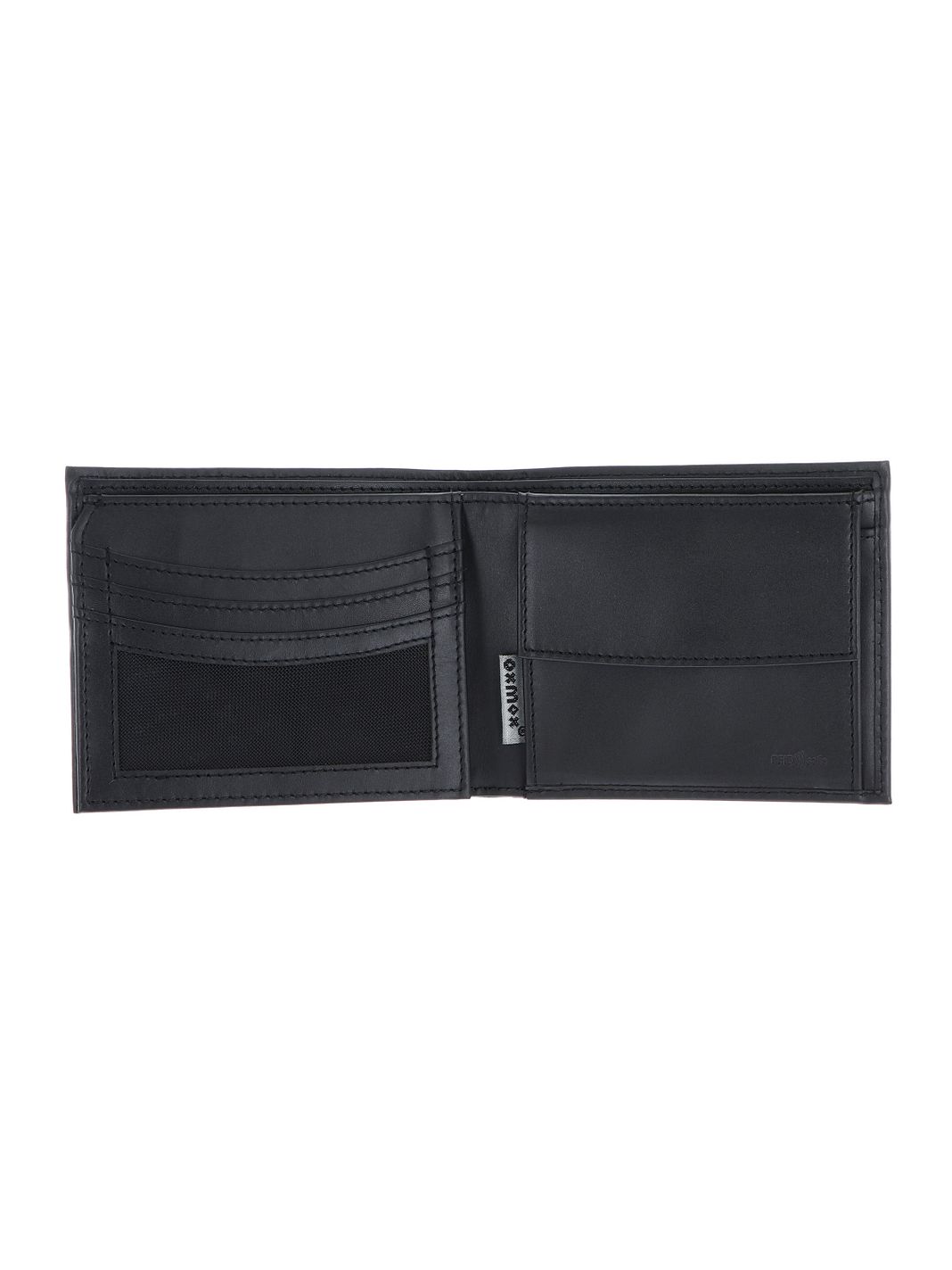 oxmox Leather Portafoglio Protezione RFID Vera Pelle 12 cm