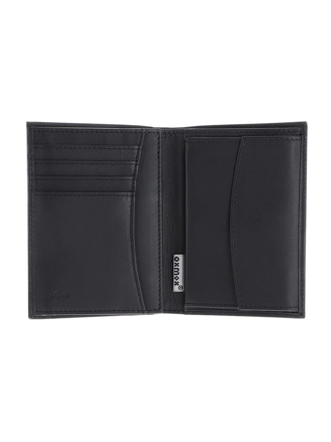 oxmox Leather Portafoglio Protezione RFID Vera Pelle 13 cm oxmox Leather Portafoglio Protezione RFID Vera Pelle 13 cm