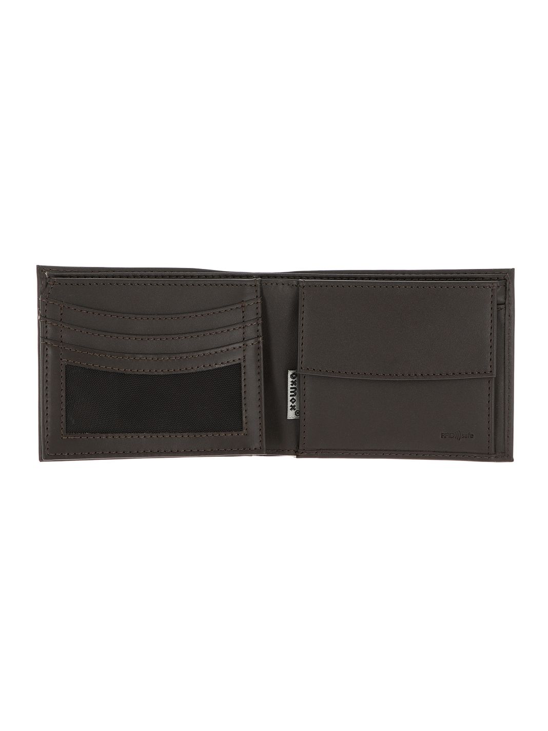 oxmox Leather Plånbok RFID-skydd Läder 12 cm