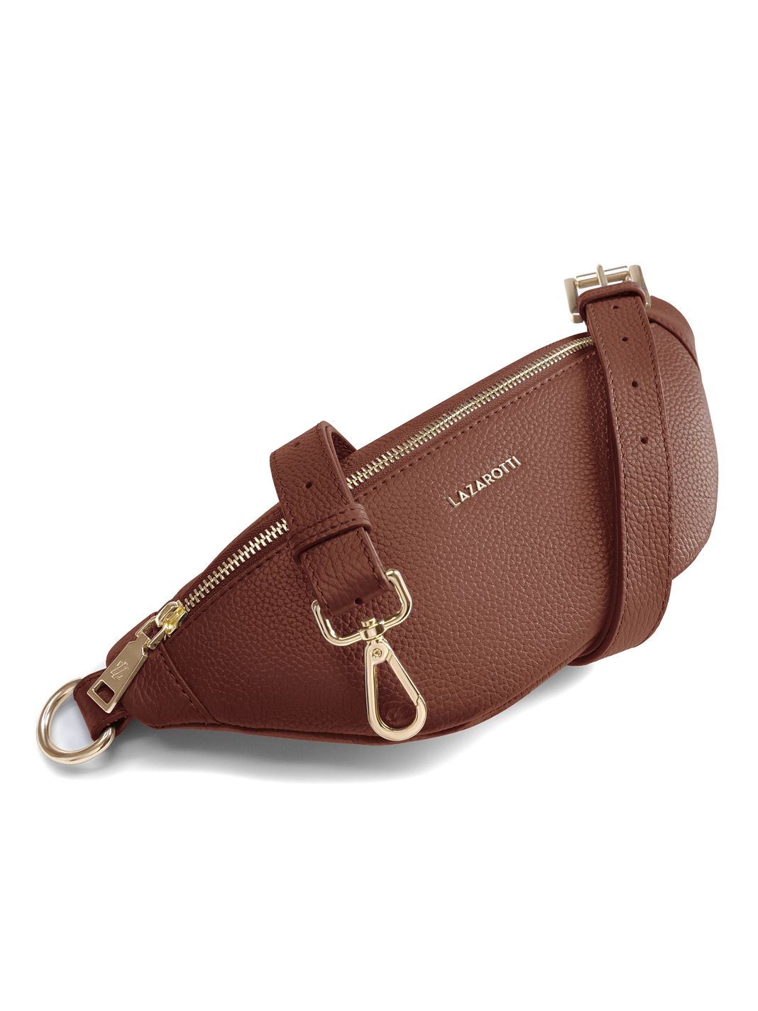 Lazarotti Bologna Leather Riñonera Piel natural 31 cm Lazarotti Bologna Leather Riñonera Piel natural 31 cm