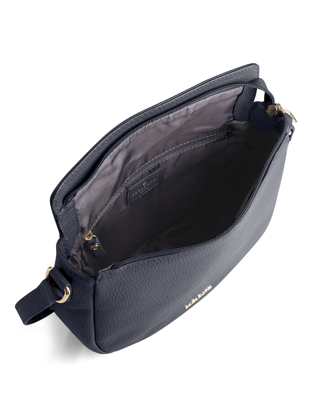 Lazarotti Kožená Crossbody taška Bologna, kůže, 25 cm Lazarotti Kožená Crossbody taška Bologna, kůže, 25 cm