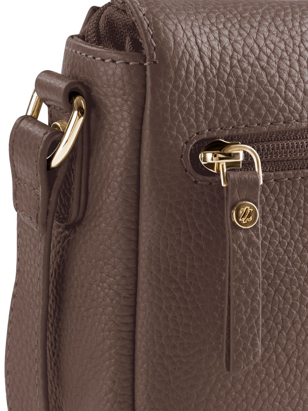 Lazarotti Bolsa de hombro de piel «Bologna» de 25 cm Lazarotti Bolsa de hombro de piel «Bologna» de 25 cm