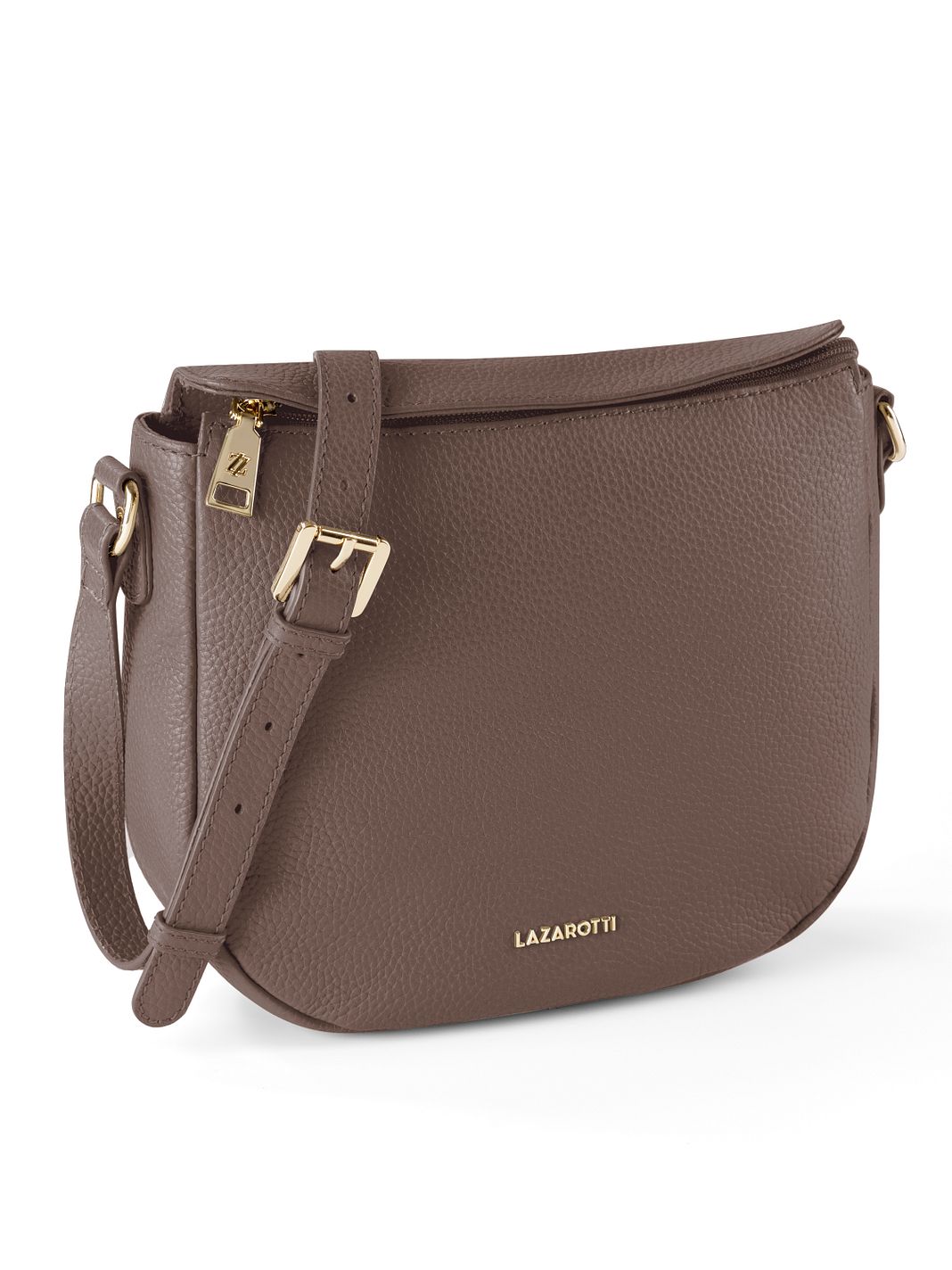Lazarotti Bolsa de hombro de piel «Bologna» de 25 cm Lazarotti Bolsa de hombro de piel «Bologna» de 25 cm