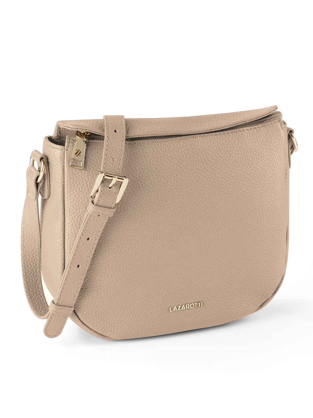 Lazarotti Bolsa de hombro de piel «Bologna» de 25 cm Lazarotti Bolsa de hombro de piel «Bologna» de 25 cm
