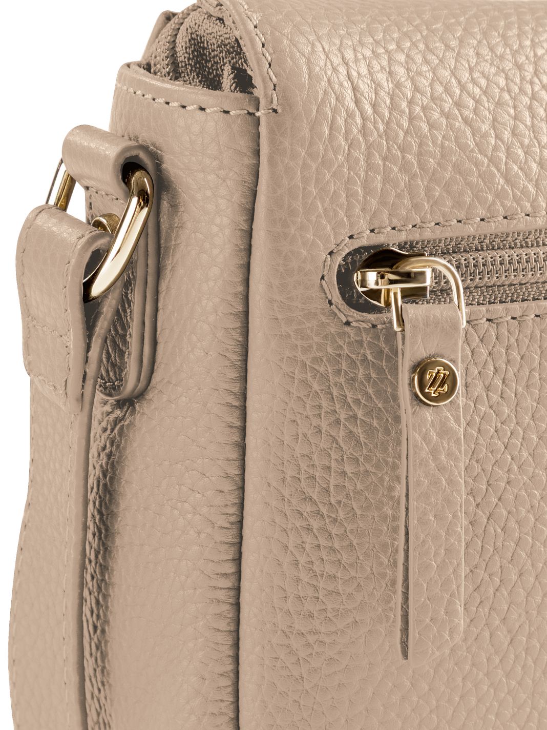 Lazarotti Bolsa de hombro de piel «Bologna» de 25 cm Lazarotti Bolsa de hombro de piel «Bologna» de 25 cm