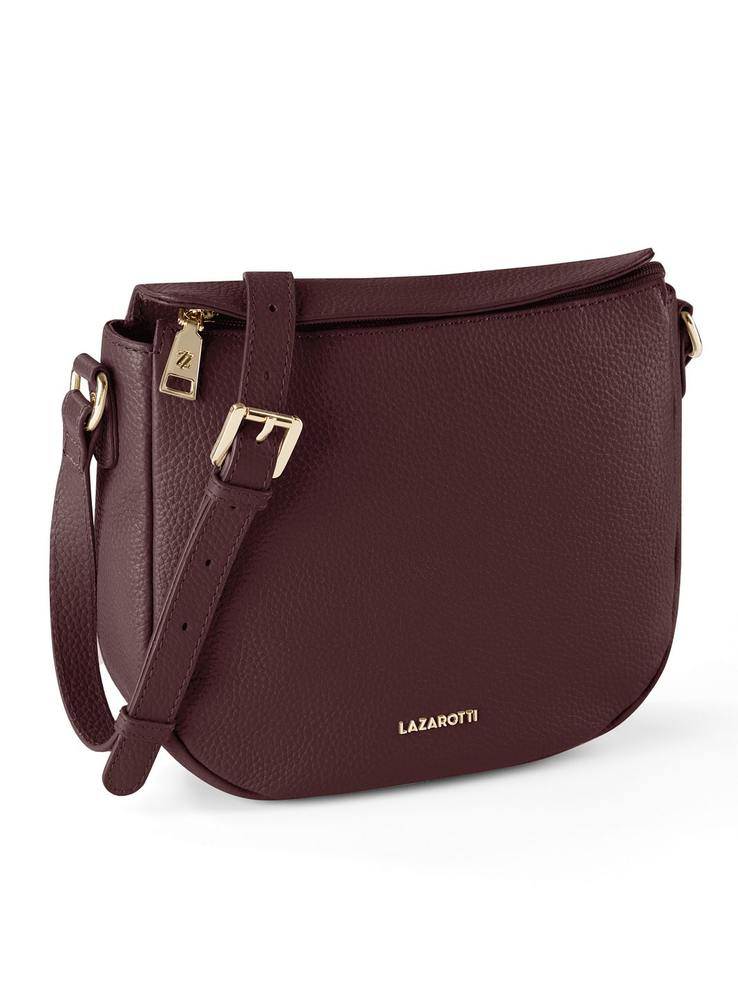 Lazarotti Bolsa de hombro de piel «Bologna» de 25 cm Lazarotti Bolsa de hombro de piel «Bologna» de 25 cm