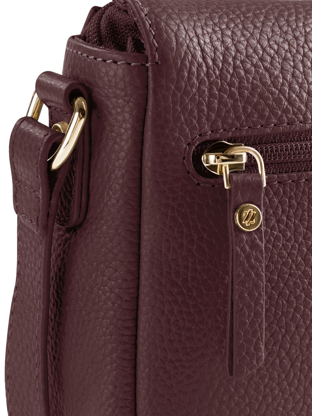 Lazarotti Bolsa de hombro de piel «Bologna» de 25 cm Lazarotti Bolsa de hombro de piel «Bologna» de 25 cm