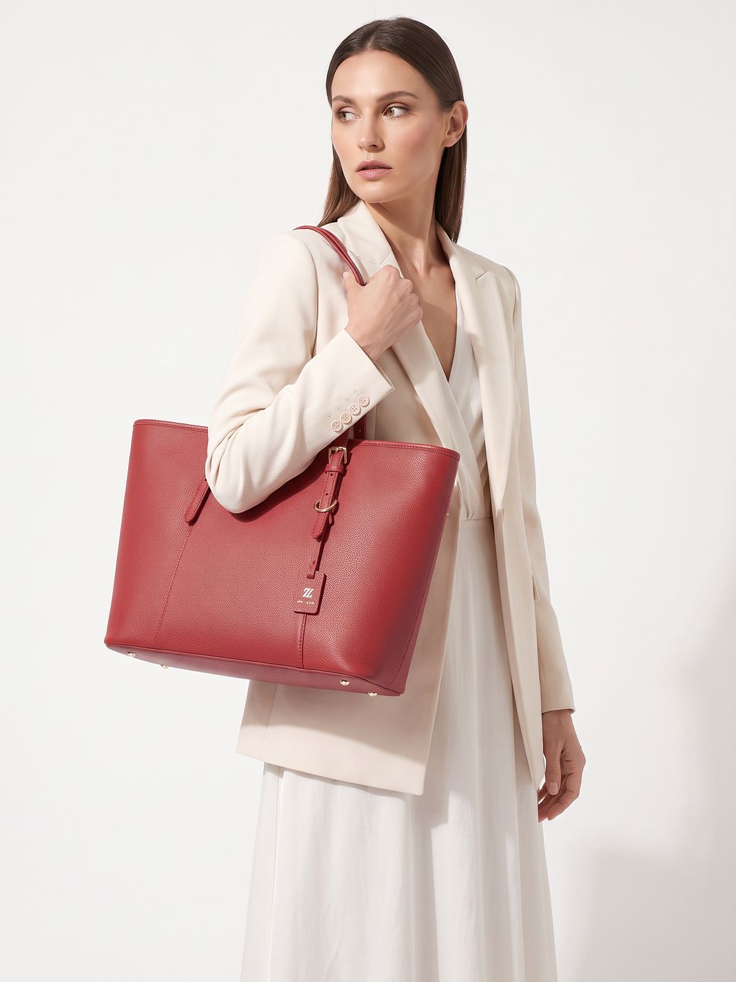 Lazarotti Bolsa de compras «Bologna Leather XL» de piel, 35 cm Lazarotti Bolsa de compras «Bologna Leather XL» de piel, 35 cm