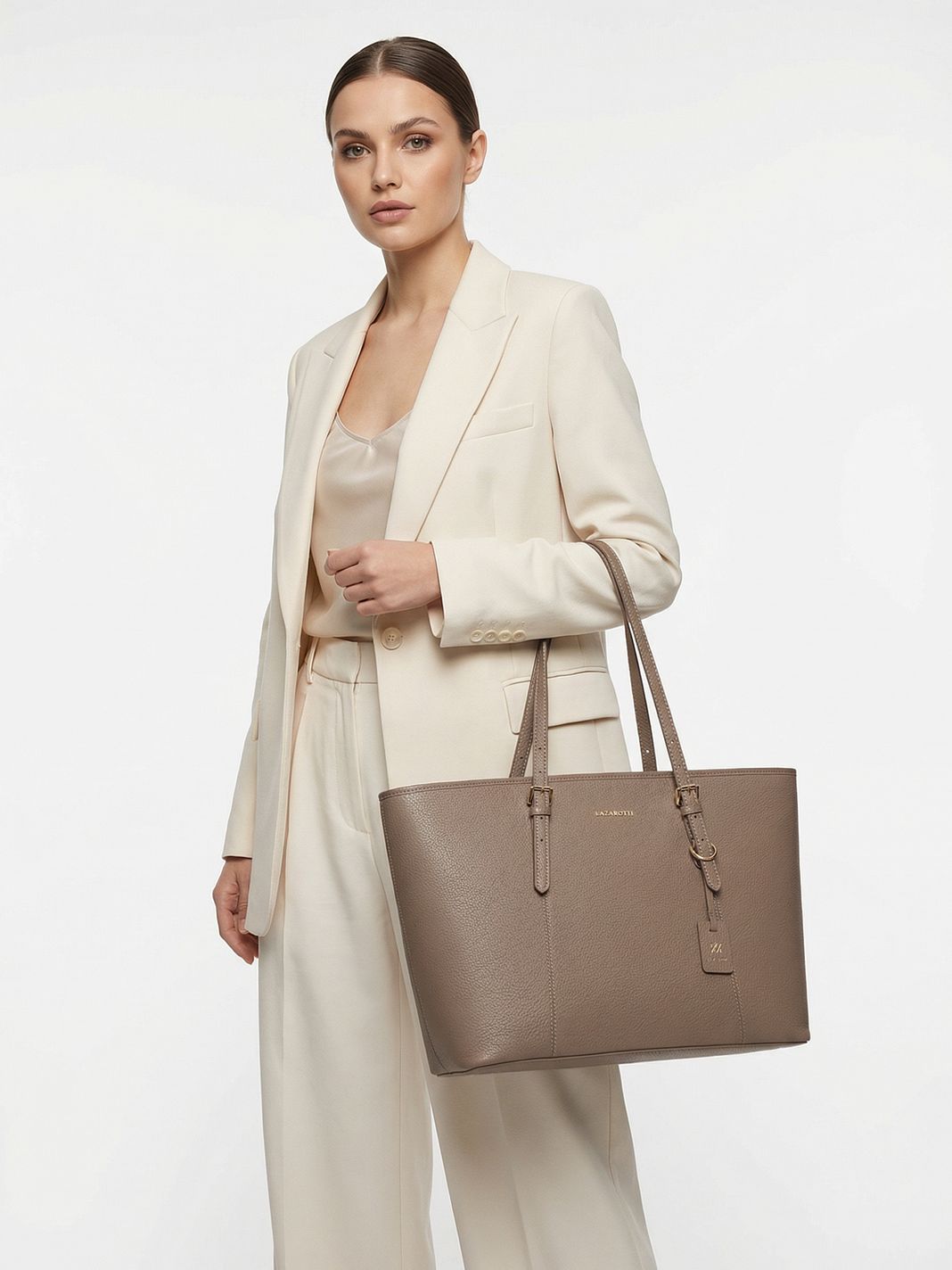 Lazarotti Bolsa de compras «Bologna Leather XL» de piel, 35 cm Lazarotti Bolsa de compras «Bologna Leather XL» de piel, 35 cm
