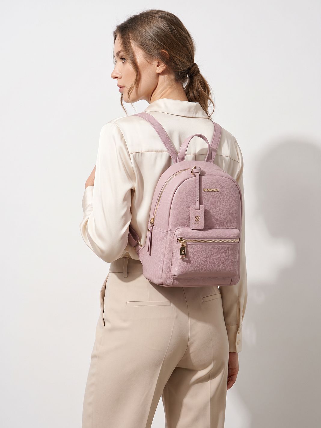Lazarotti Bologna Leather Stadsryggsäck Läder 27 cm Lazarotti Bologna Leather Stadsryggsäck Läder 27 cm