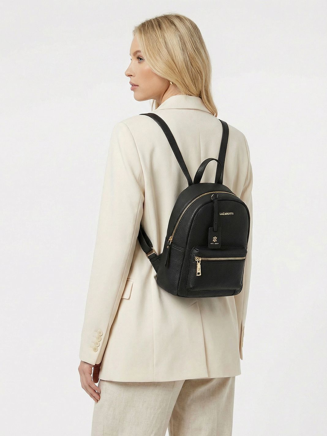 Lazarotti Bologna Leather Bolsos mochila Piel natural 27 cm Lazarotti Bologna Leather Bolsos mochila Piel natural 27 cm
