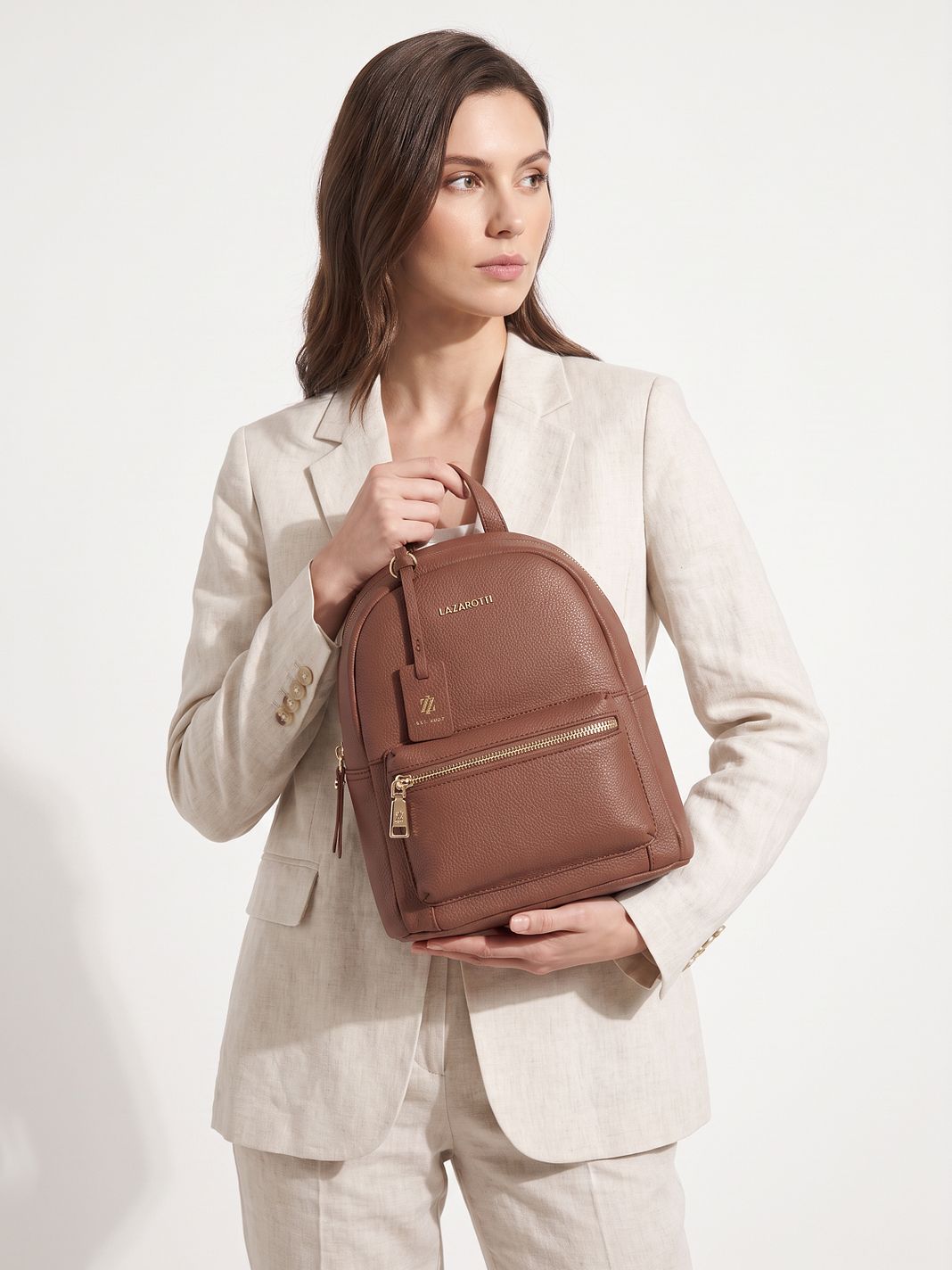 Lazarotti Bologna Leather Bolsos mochila Piel natural 27 cm Lazarotti Bologna Leather Bolsos mochila Piel natural 27 cm