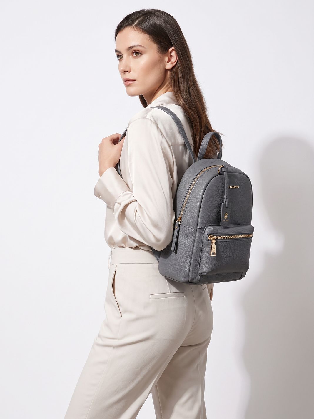 Lazarotti Bologna Leather Bolsos mochila Piel natural 27 cm Lazarotti Bologna Leather Bolsos mochila Piel natural 27 cm