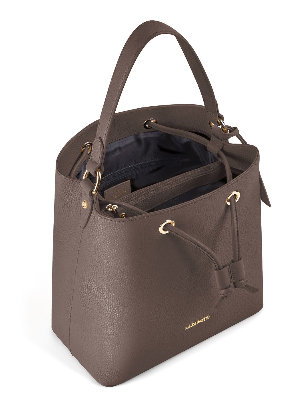 Lazarotti Borsa a sacco in pelle Bologna, 25 cm