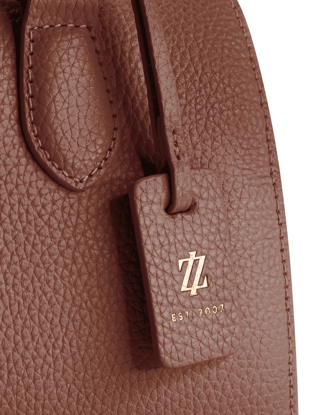 Lazarotti Bologna läderbowlingväska, handväska, crossbody-väska, läder, 26 cm