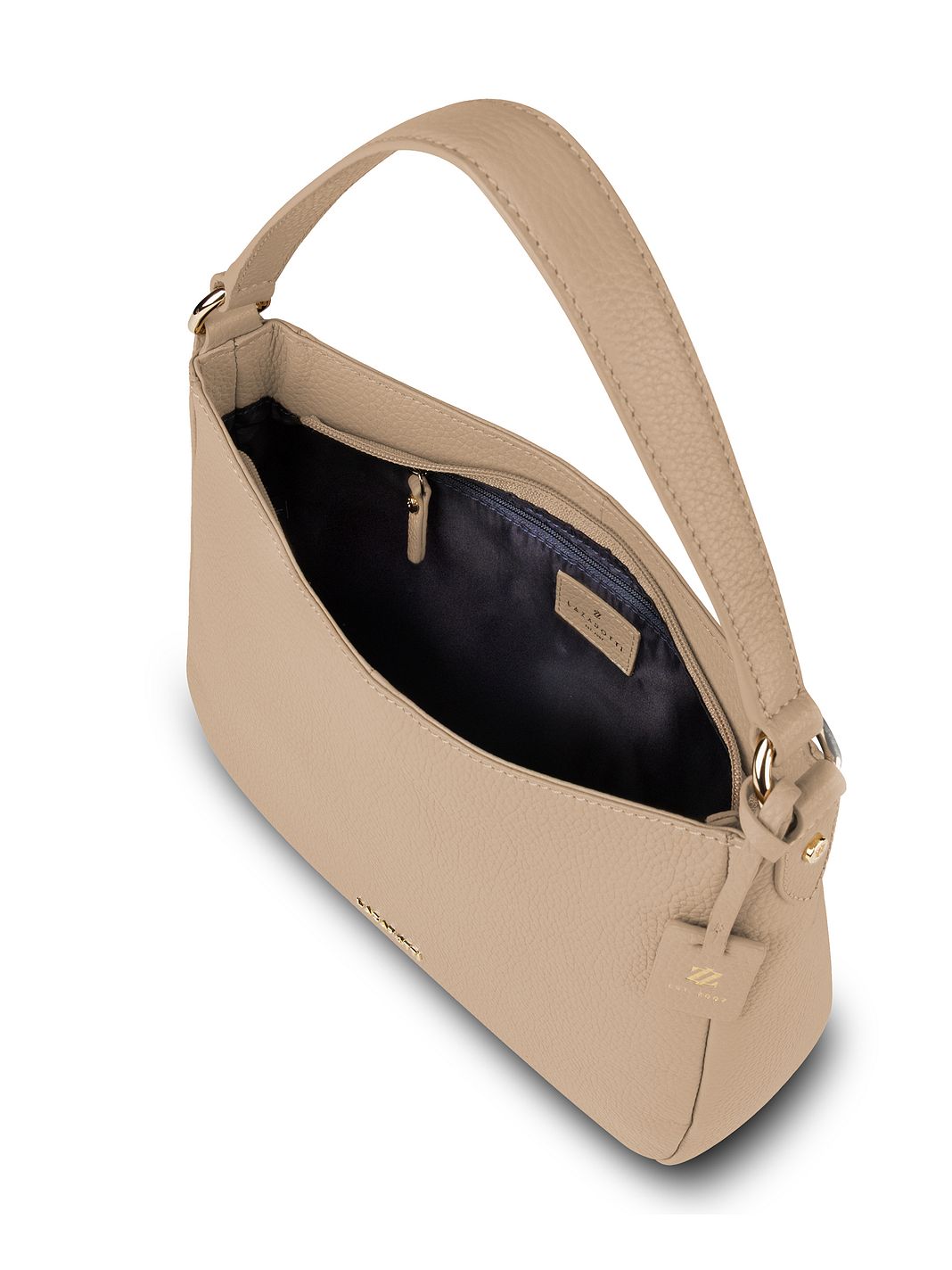Lazarotti Kožená taška přes rameno Bologna Leather Hobo, 27 cm Lazarotti Kožená taška přes rameno Bologna Leather Hobo, 27 cm