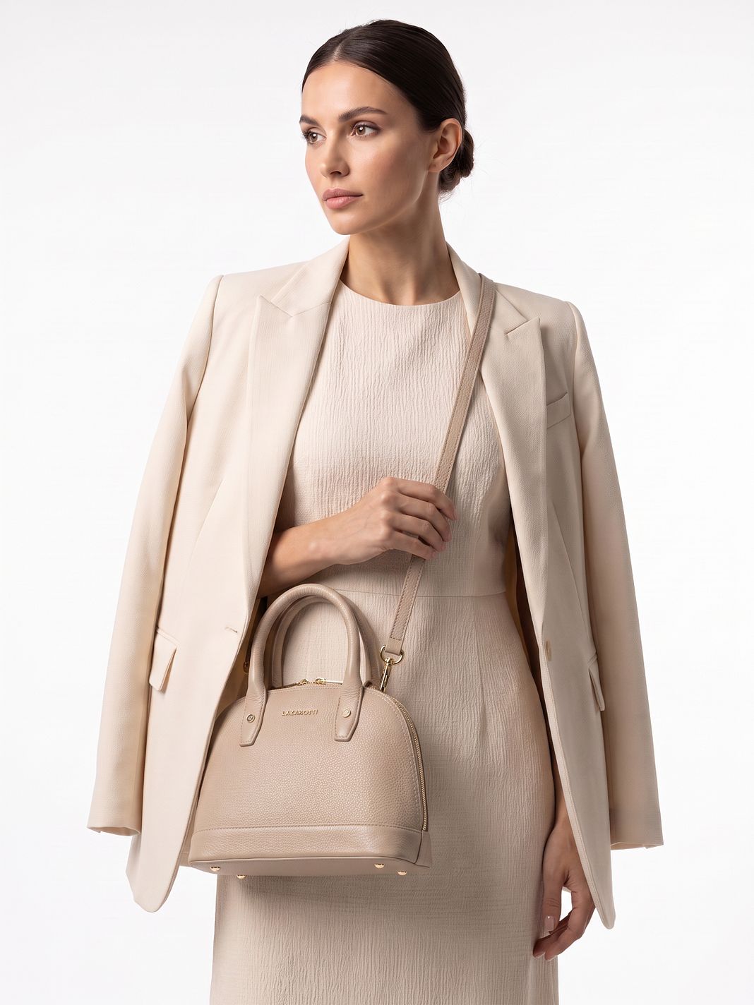 Lazarotti Bologna Leather Bolso Piel natural 23 cm Lazarotti Bologna Leather Bolso Piel natural 23 cm