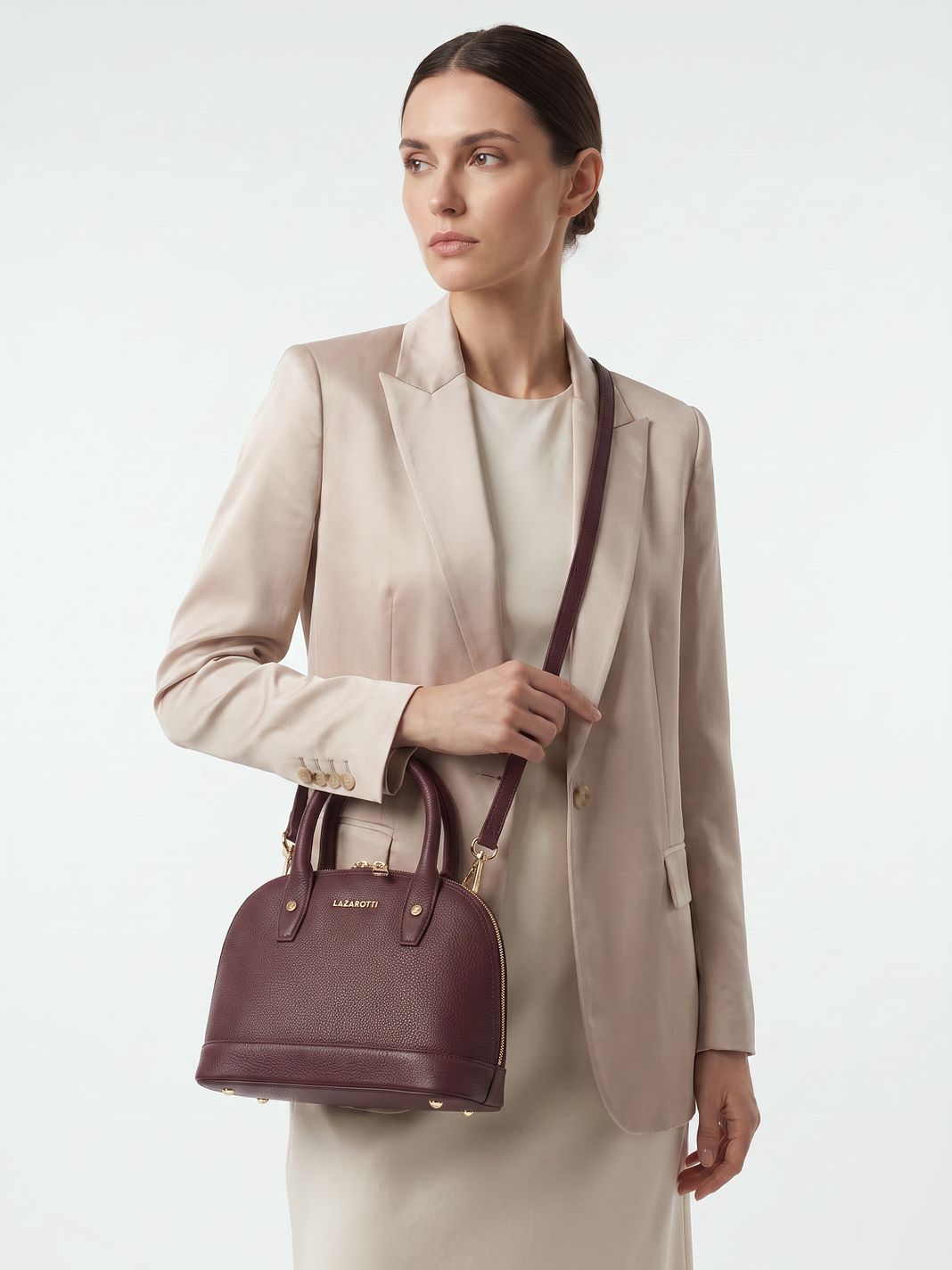 Lazarotti Bologna Leather Bolso Piel natural 23 cm Lazarotti Bologna Leather Bolso Piel natural 23 cm