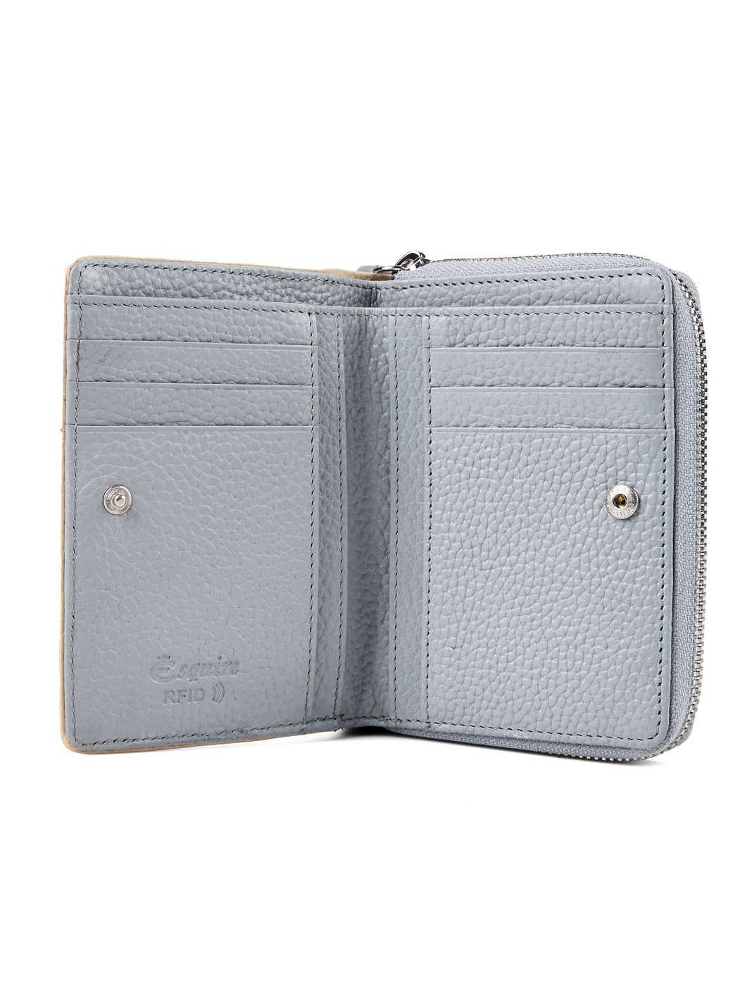 Esquire Virginia Portafoglio Protezione RFID Vera Pelle 13 cm Esquire Virginia Portafoglio Protezione RFID Vera Pelle 13 cm