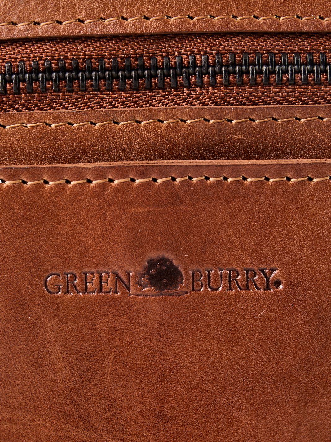 Greenburry Newport Bolso bandolera Piel natural 19 cm Greenburry Newport Bolso bandolera Piel natural 19 cm