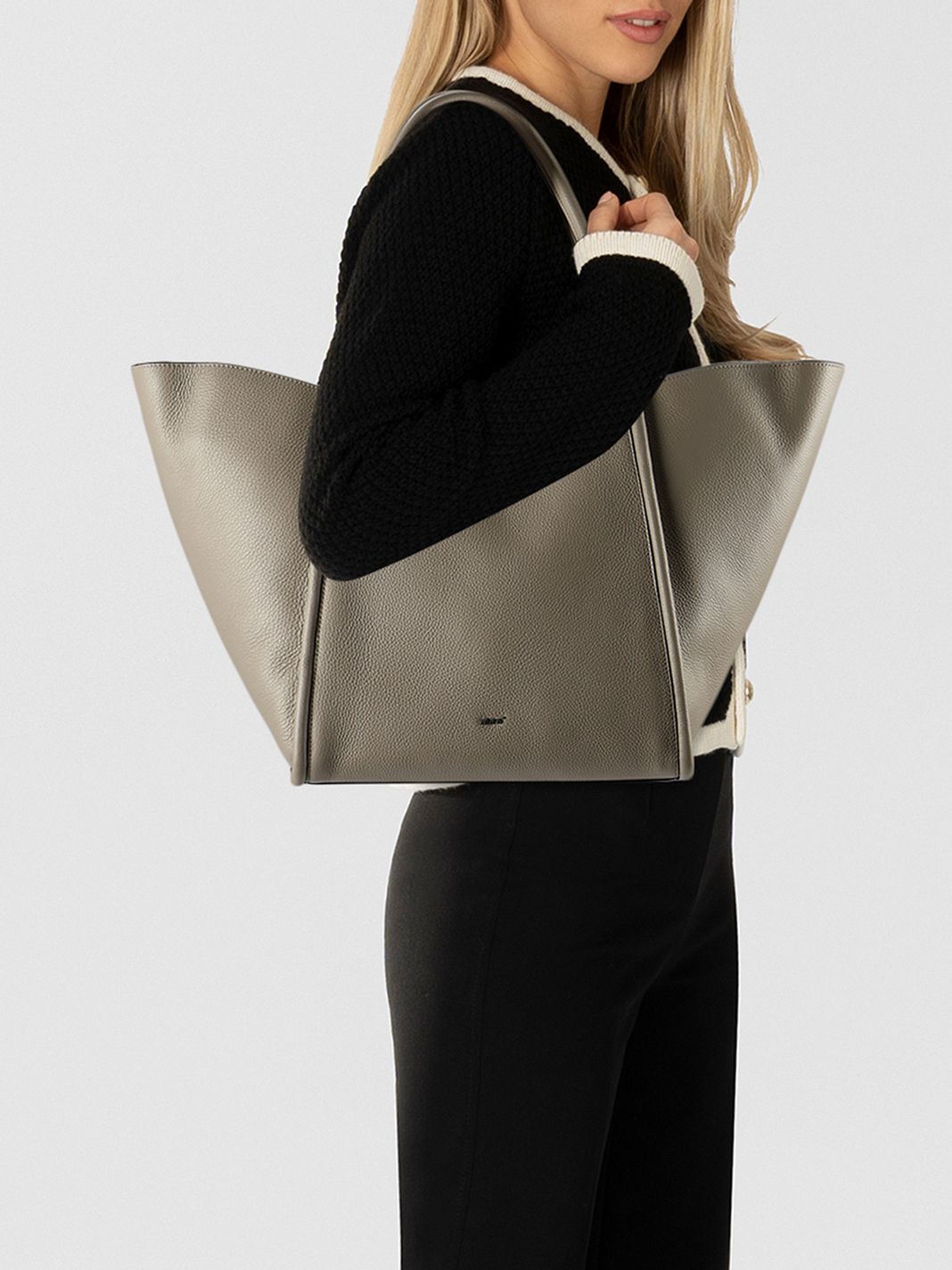 abro Willow Borsa tote Vera Pelle 61 cm abro Willow Borsa tote Vera Pelle 61 cm