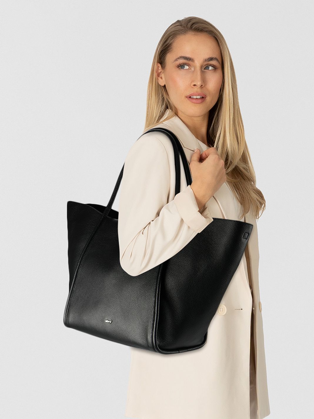 abro Willow Borsa tote Vera Pelle 61 cm abro Willow Borsa tote Vera Pelle 61 cm